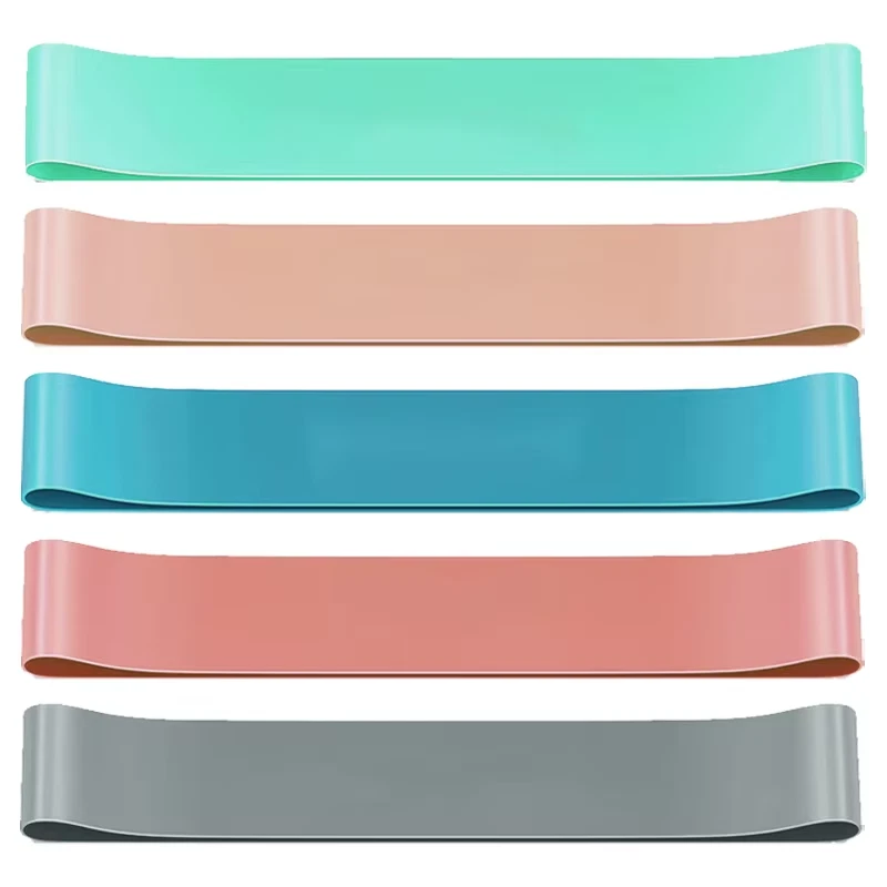 Resistance Bands Set of 5 Loop Exercise Bands for Yoga Fitness Workout Gym