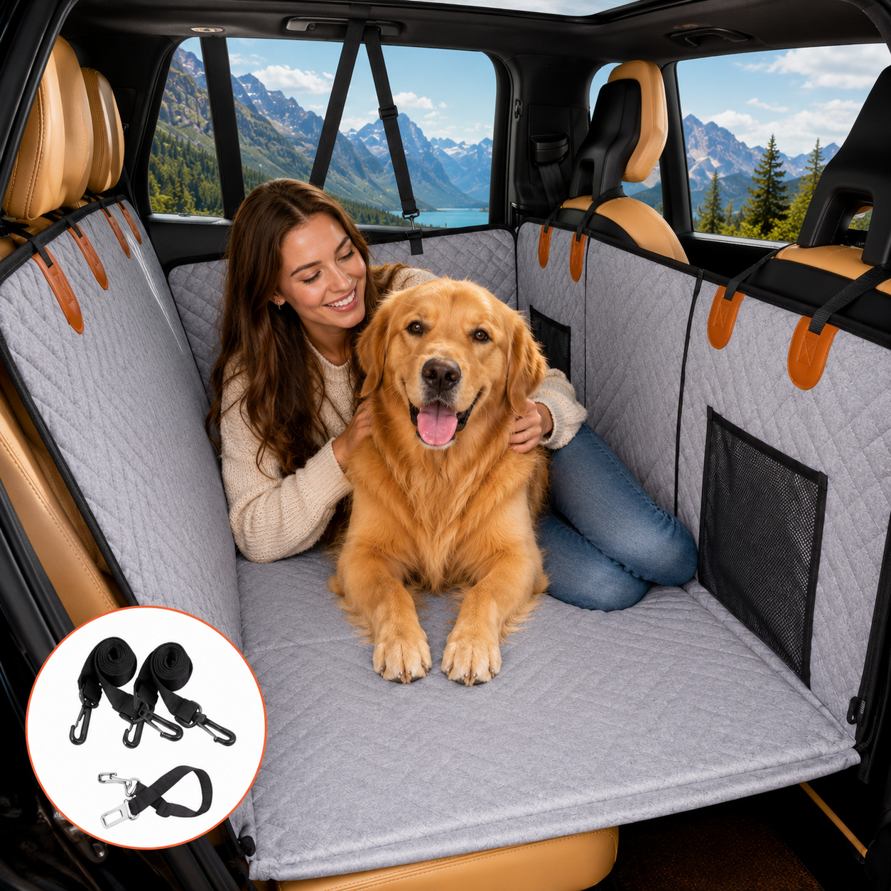 Waterproof Oxford Cloth Car Pet Seat Cover | Noelta Store
