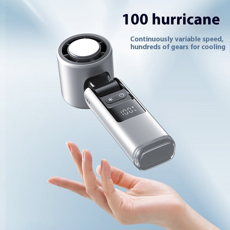 Turbo Mini USB Cooling Fan with Digital Display | Portable