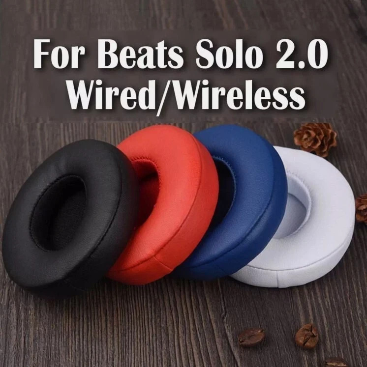 Replacement Ear Pads Cushion For Beats by Dr Dre Solo 2 Solo 3 Wireless/Wired - Image 2