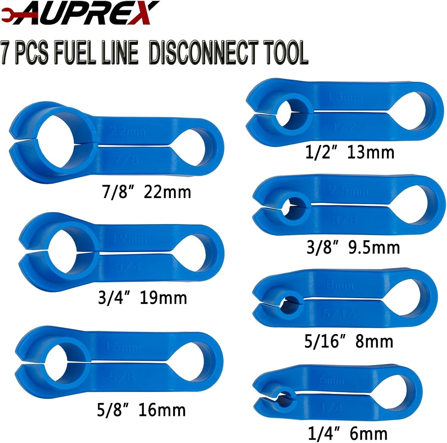 AUPREX 7PCS AC Fuel Line Disconnect Tool Set for Most 7 PCS - Image 2