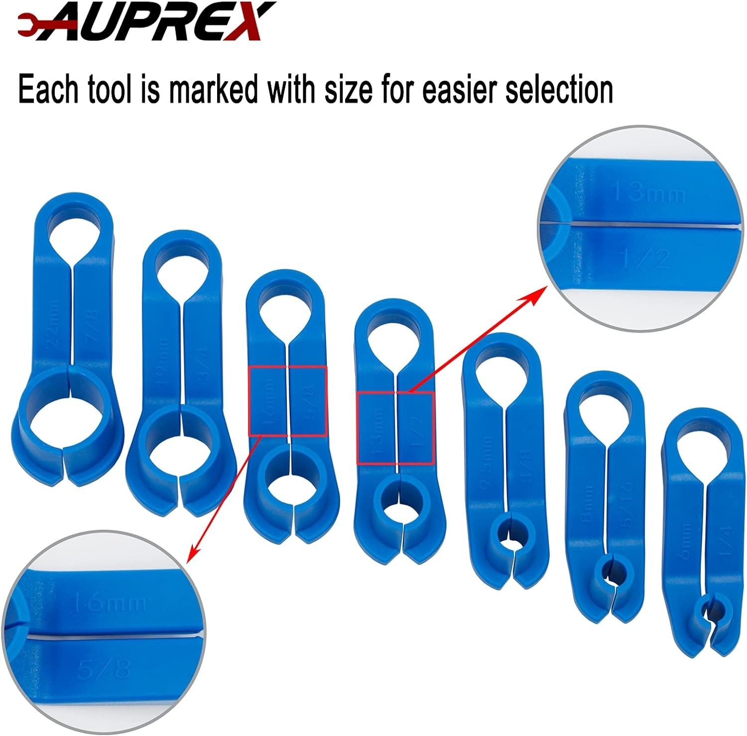 AUPREX 7PCS AC Fuel Line Disconnect Tool Set for Most 7 PCS - Image 5
