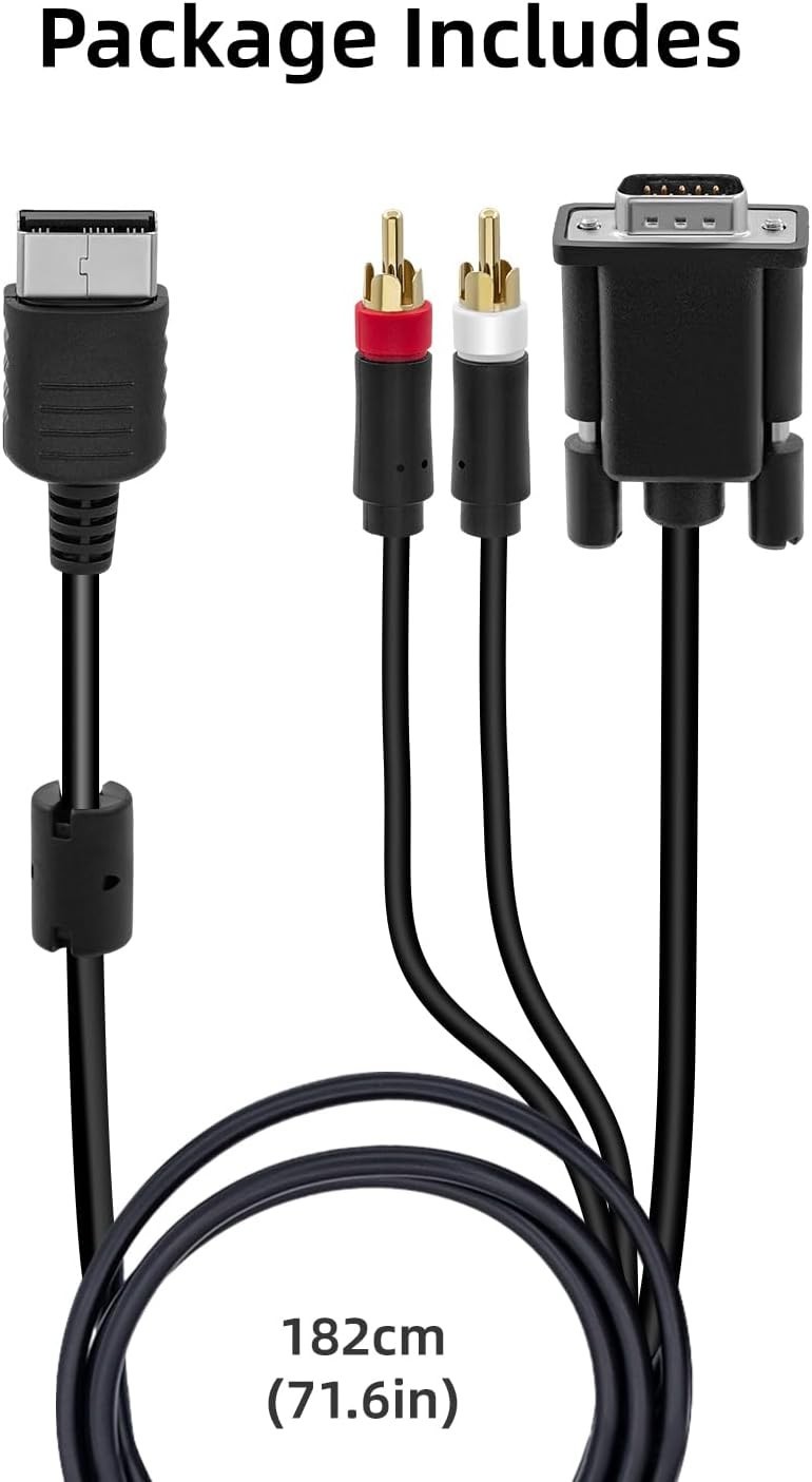 VGA AV Audio Video Cable for Sega Dreamcast - Image 5