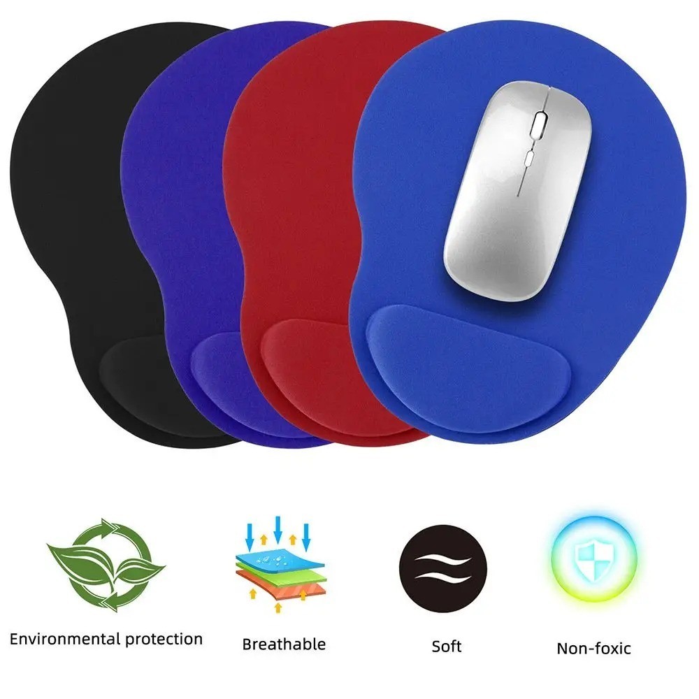 Mouse Pad Wrist Rest Support Ergonomic Comfort Mat Non-Slip PC Laptop Computer - Image 3