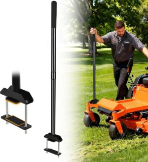 Mower Mount Assist Handle, Adjustable Grab Bar Zero Turn Mower Accessories, Get