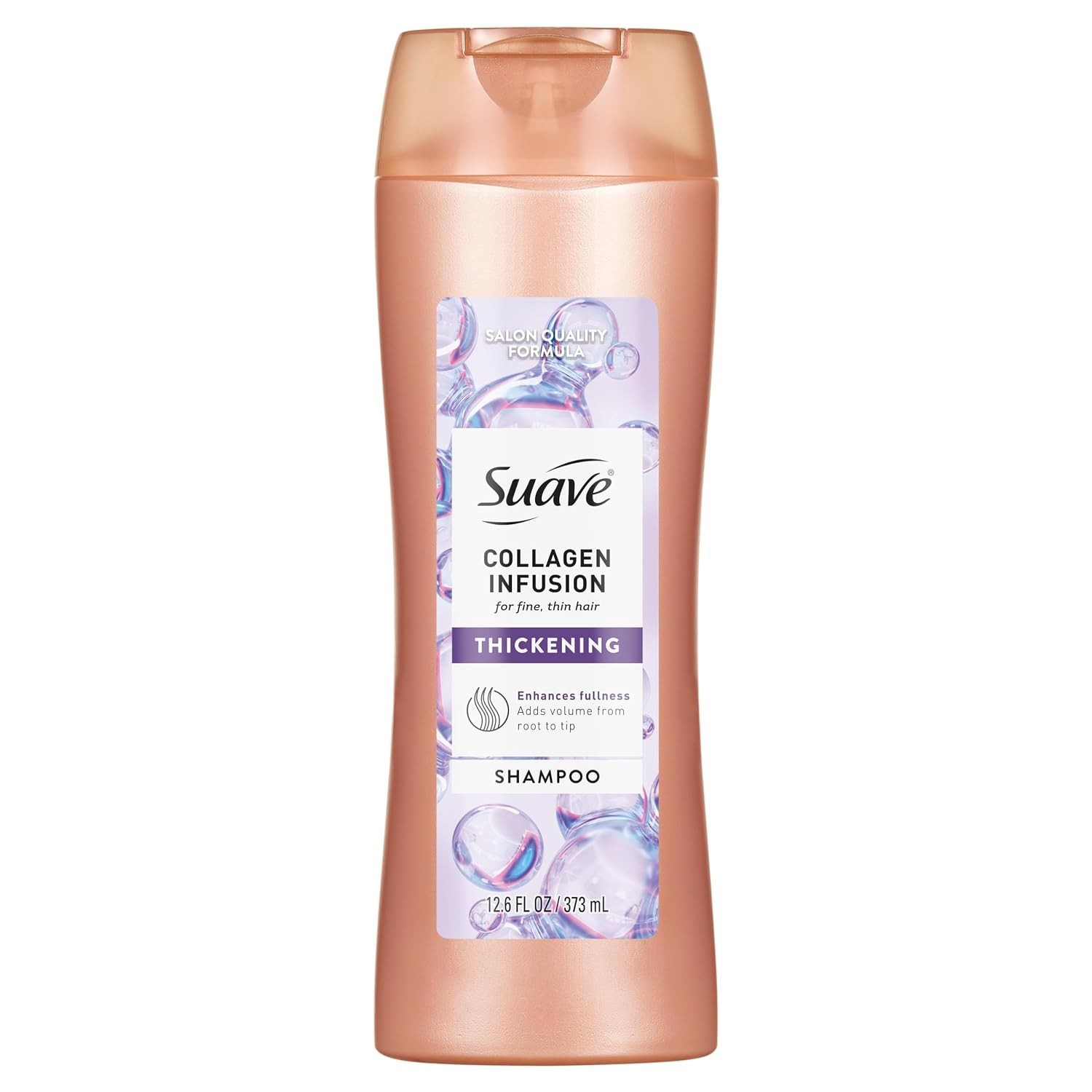 Suave Professionals Thickening Shampoo Collagen 12.6 Fl Oz (Pack of 1), N/A