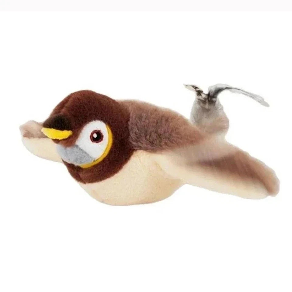 USB Interactive Flying Bird Cat Toys Electronic Pet Simulation Sparrow Toy - Image 12