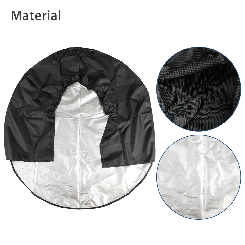 4PCS 30-32'' Waterproof Tire Covers Wheel&Tyre RV Trailer Camper Sun Protector - Image 4