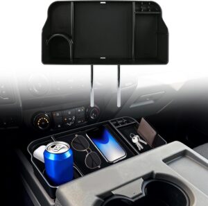 Ford F150–F650 Jump Seat Headrest Organizer Front Center Console 2011–2024 0.78"