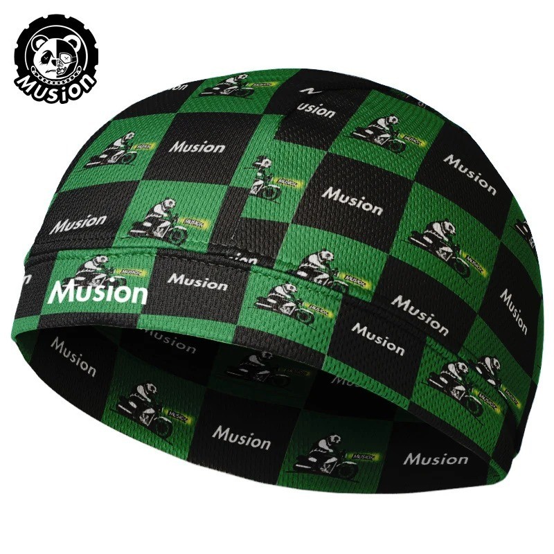 Musion Original Design Motorcycle Head Cover Helmet Cap Moisture Wicking Dry Fit - Image 13