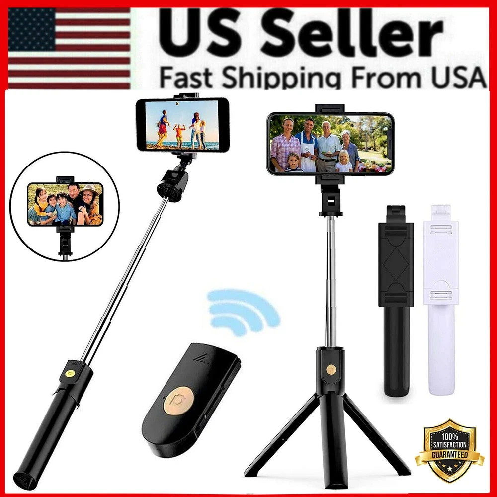 Selfie Stick Tripod Remote Desktop Stand Cell Phone Holder For US