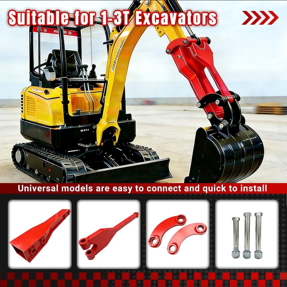 Professional 26 Inch Mini Excavator Extension Arm for 0.8-2 Ton Excavators | - Image 6