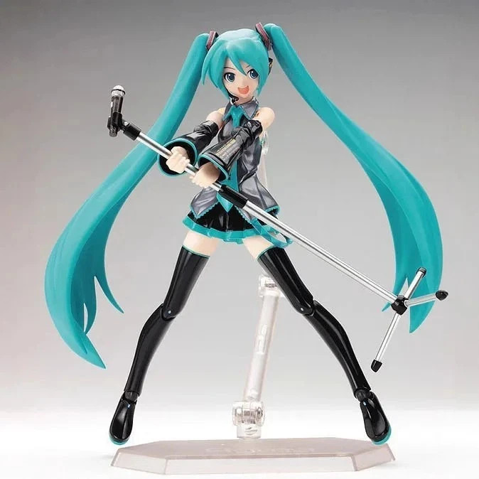 14cm Figma 014 Hatsune Miku Figma Joints Movable Action Figure Boxed Model NEW - Image 2