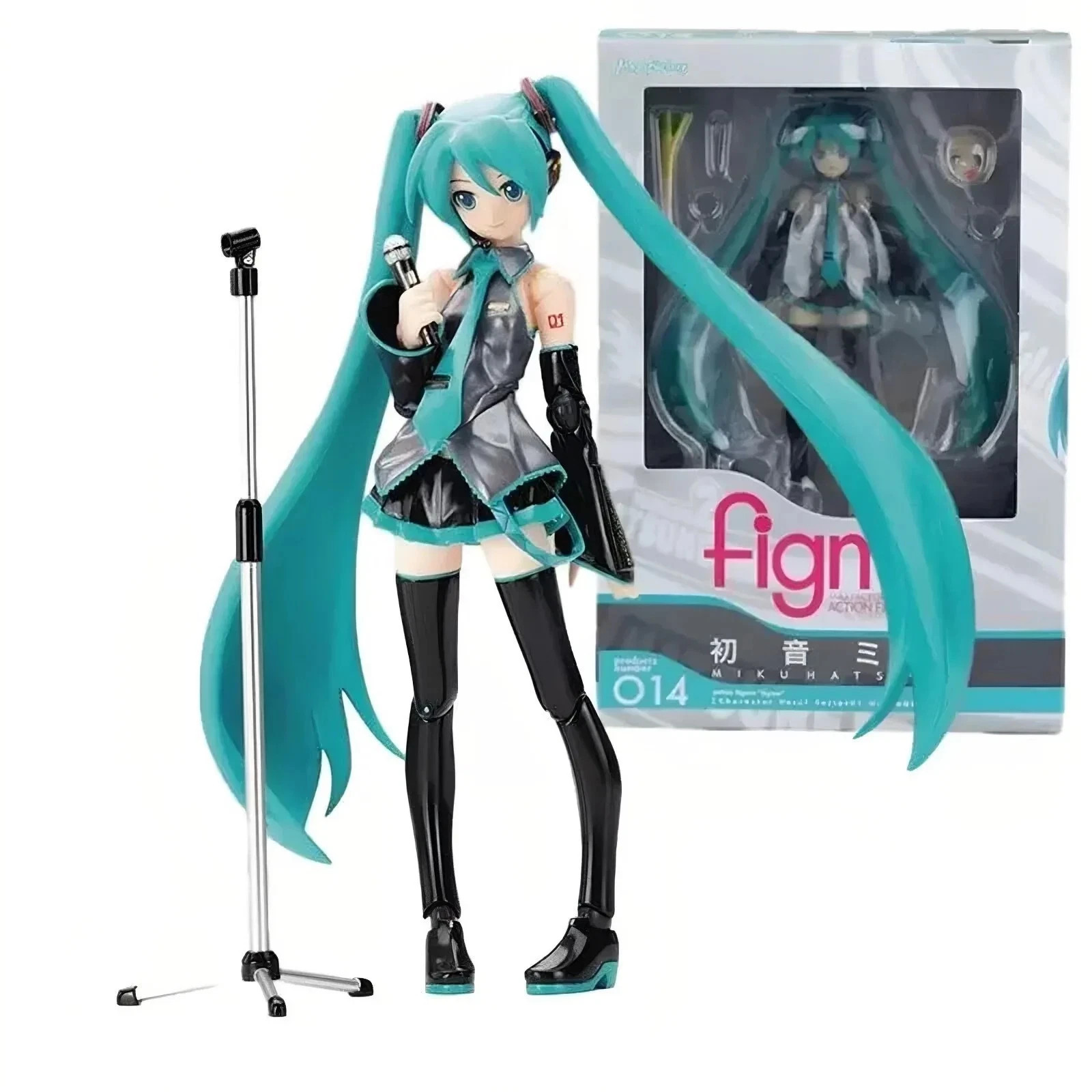 14cm Figma 014 Hatsune Miku Figma Joints Movable Action Figure Boxed Model NEW - Image 6
