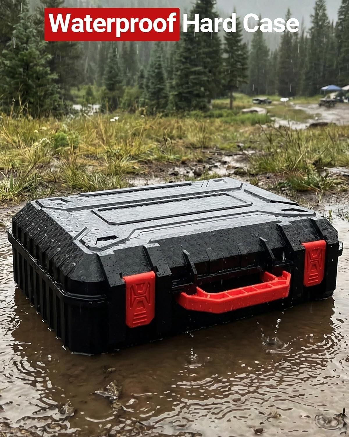 For Starlink Mini Case, Waterproof Hard Protective Travel Carrying Case Starlink - Image 2