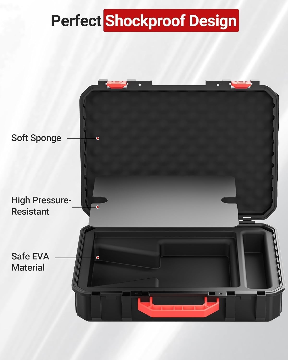 For Starlink Mini Case, Waterproof Hard Protective Travel Carrying Case Starlink - Image 4