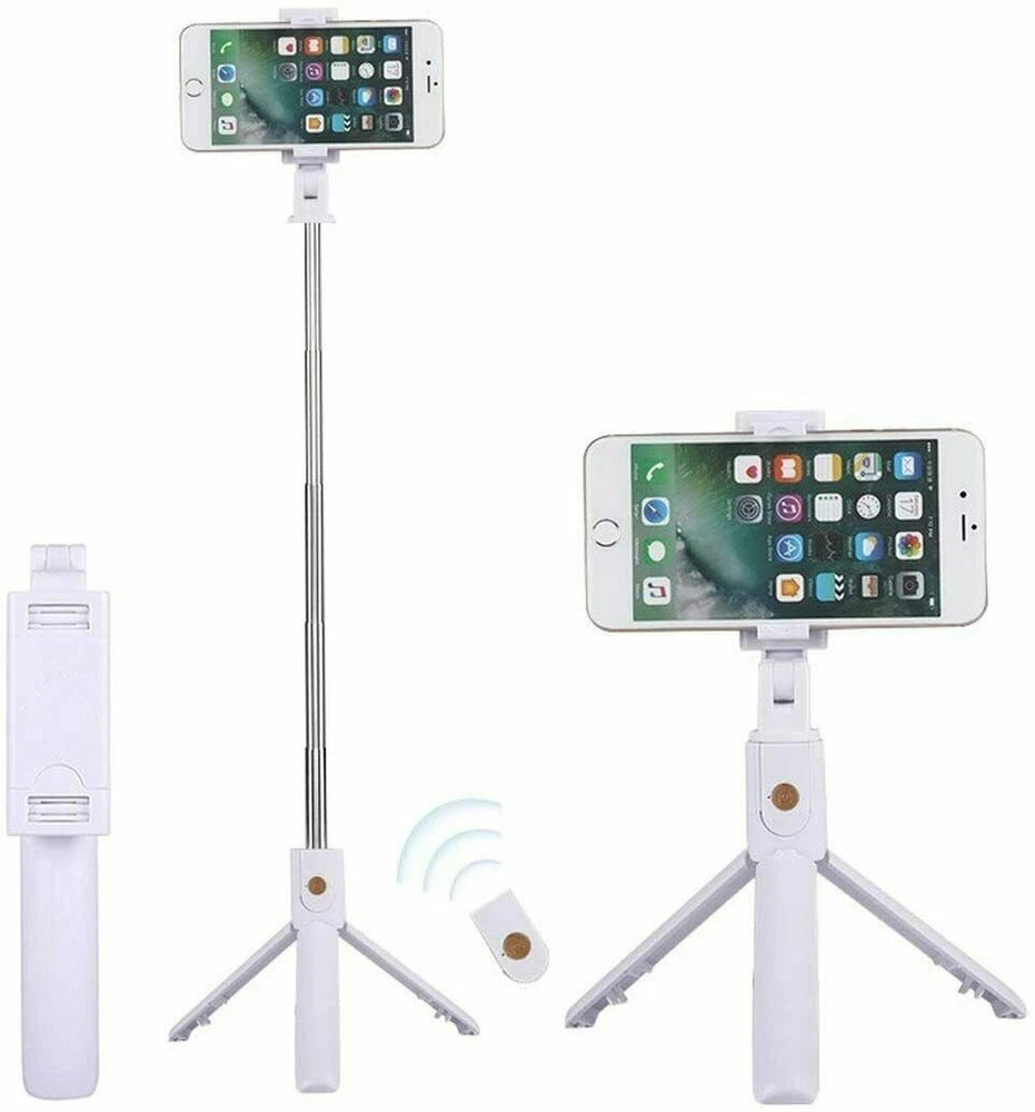 Selfie Stick Tripod Remote Desktop Stand Cell Phone Holder For US - Image 14