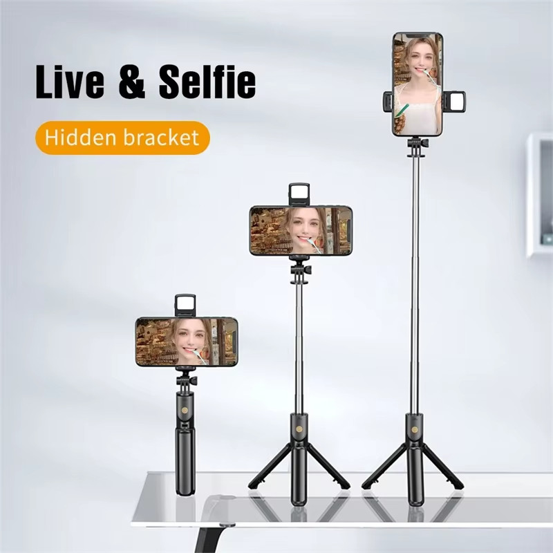 Selfie Stick Tripod Remote Desktop Stand Cell Phone Holder For US - Image 18