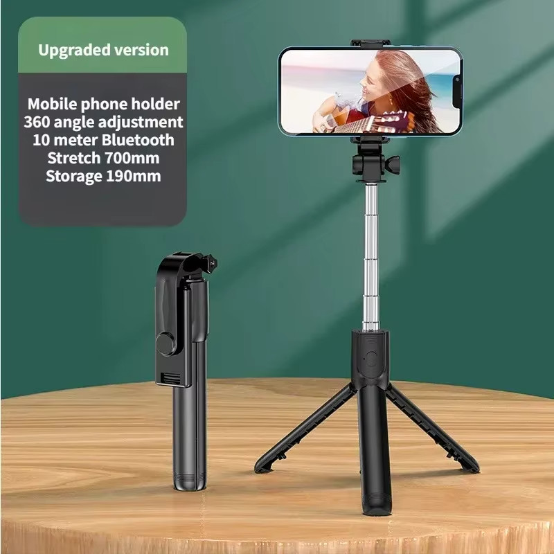 Selfie Stick Tripod Remote Desktop Stand Cell Phone Holder For US - Image 20