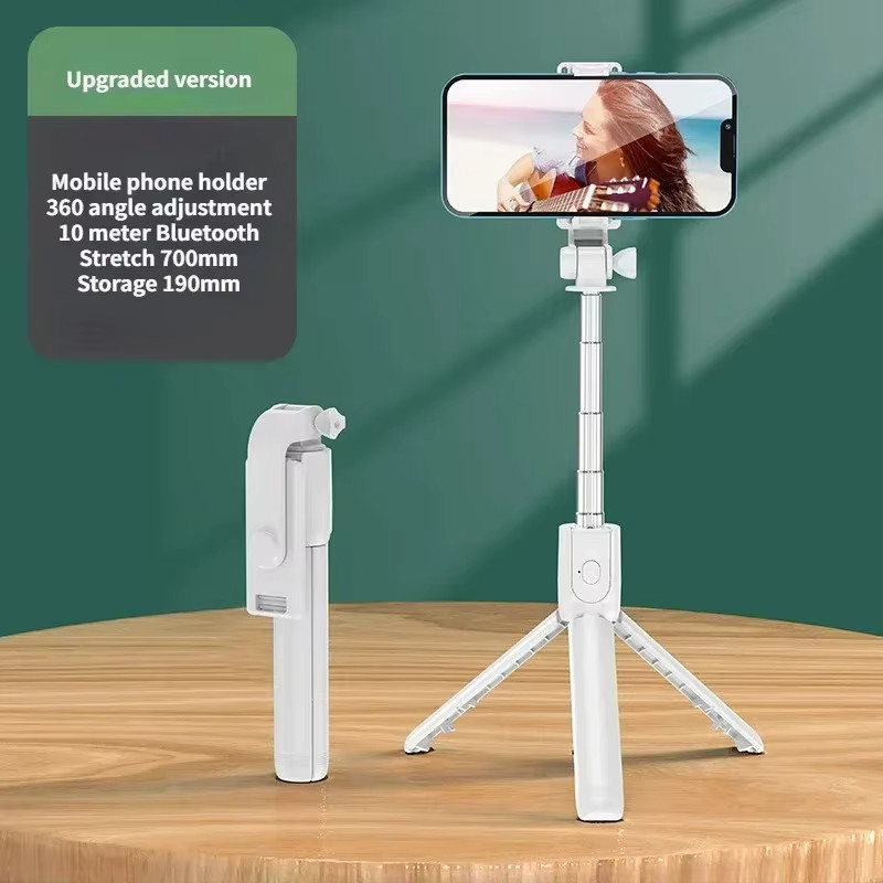 Selfie Stick Tripod Remote Desktop Stand Cell Phone Holder For US - Image 21