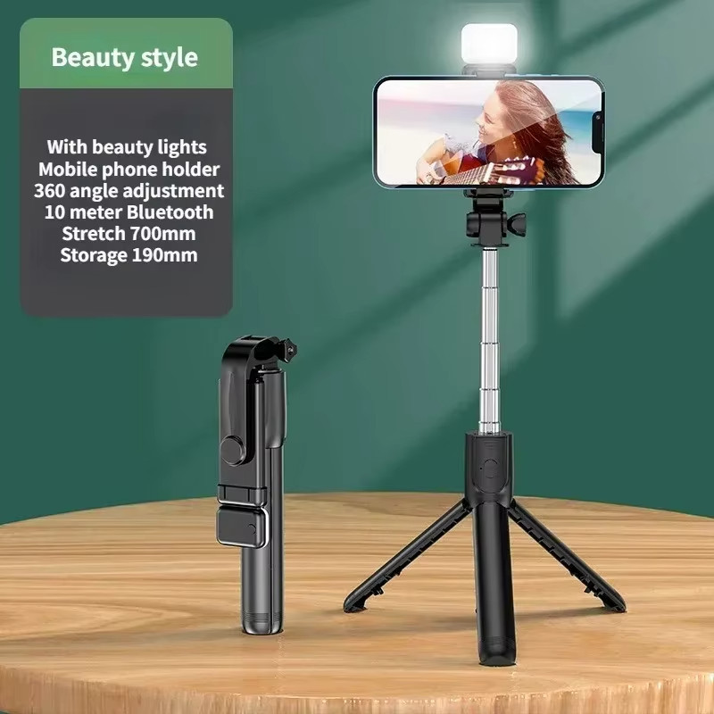 Selfie Stick Tripod Remote Desktop Stand Cell Phone Holder For US - Image 23