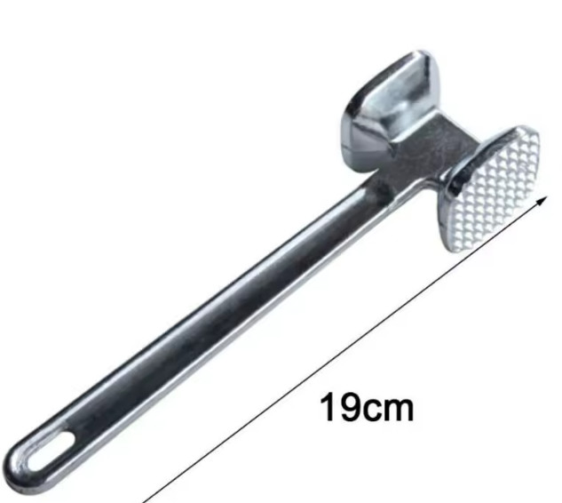 New 1pc Zinc Alloy Meat Tenderizer Hammer Mallet Tool for Beef Steak Chicken - Image 2