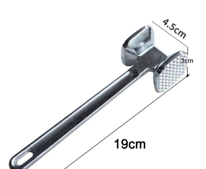 New 1pc Zinc Alloy Meat Tenderizer Hammer Mallet Tool for Beef Steak Chicken - Image 3
