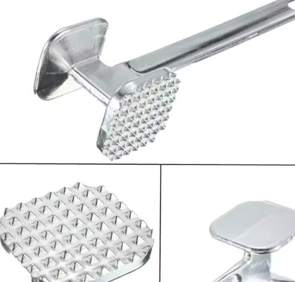 New 1pc Zinc Alloy Meat Tenderizer Hammer Mallet Tool for Beef Steak Chicken - Image 7