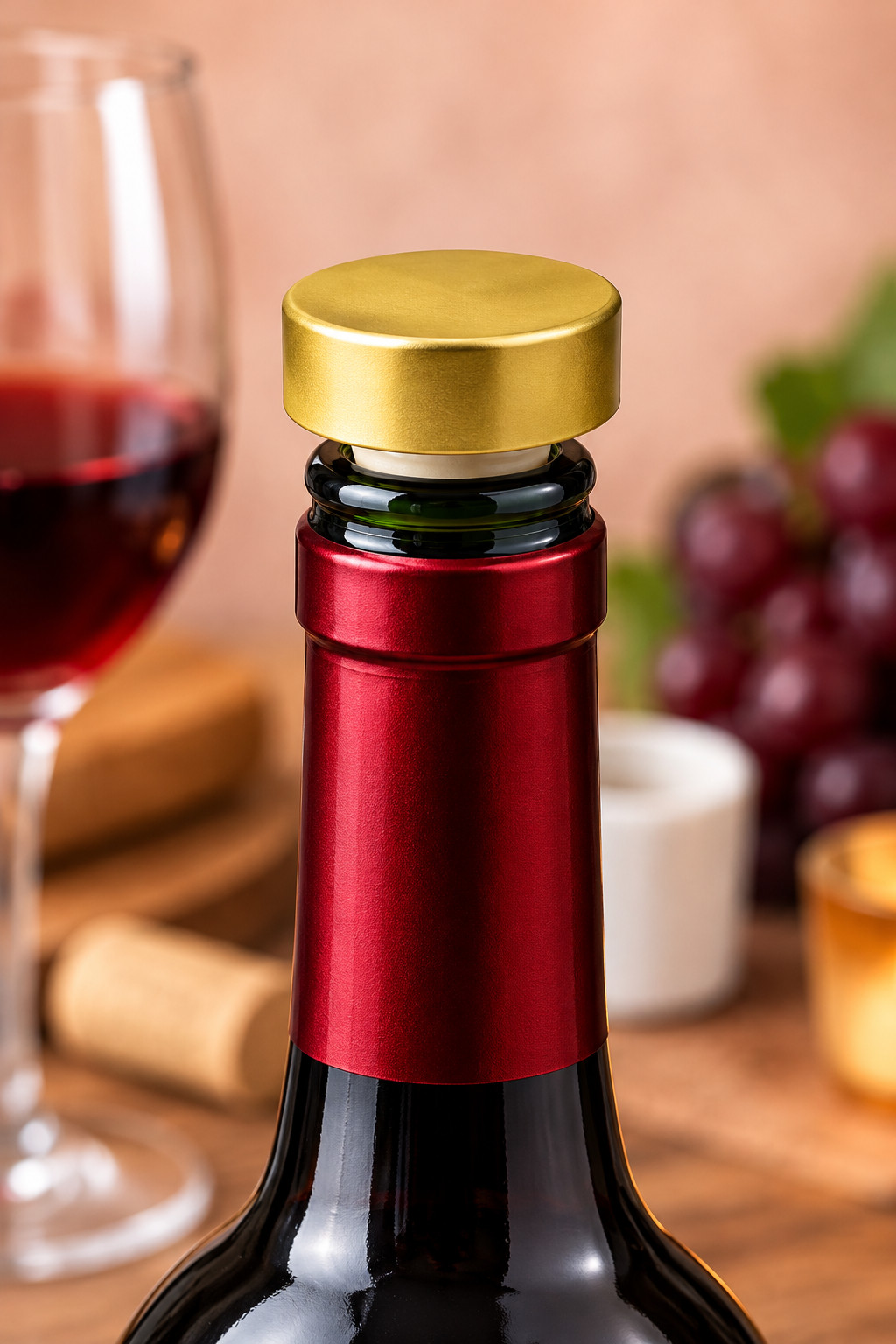 New Silicone Champagne Wine Beer Cork Bottle Sealer Cap Sto Solid Eco-Friendly - Image 4