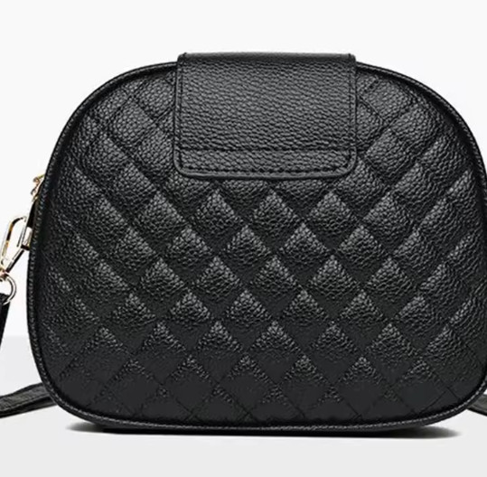 New Women's Black Riding Backpack Stylish and Fashionable Casual Shoulder Bag - Image 3