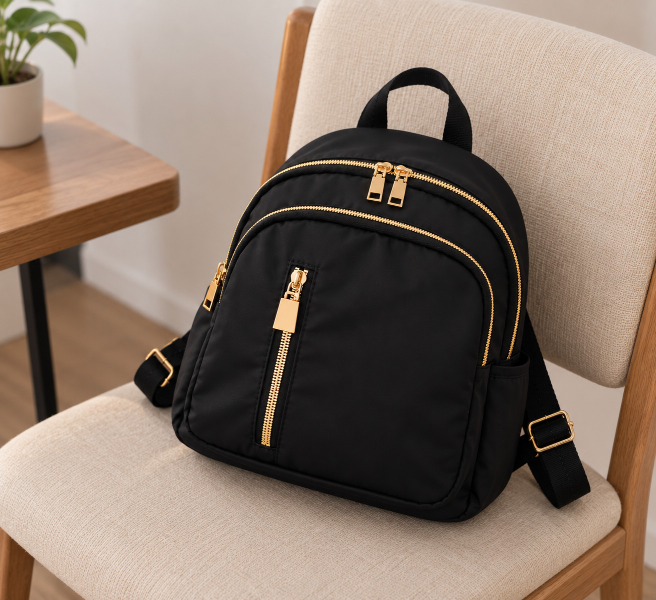 New Women's Fashion Nylon Mini Backpack Cute Travel Daypack Shoulder Bag - Image 6