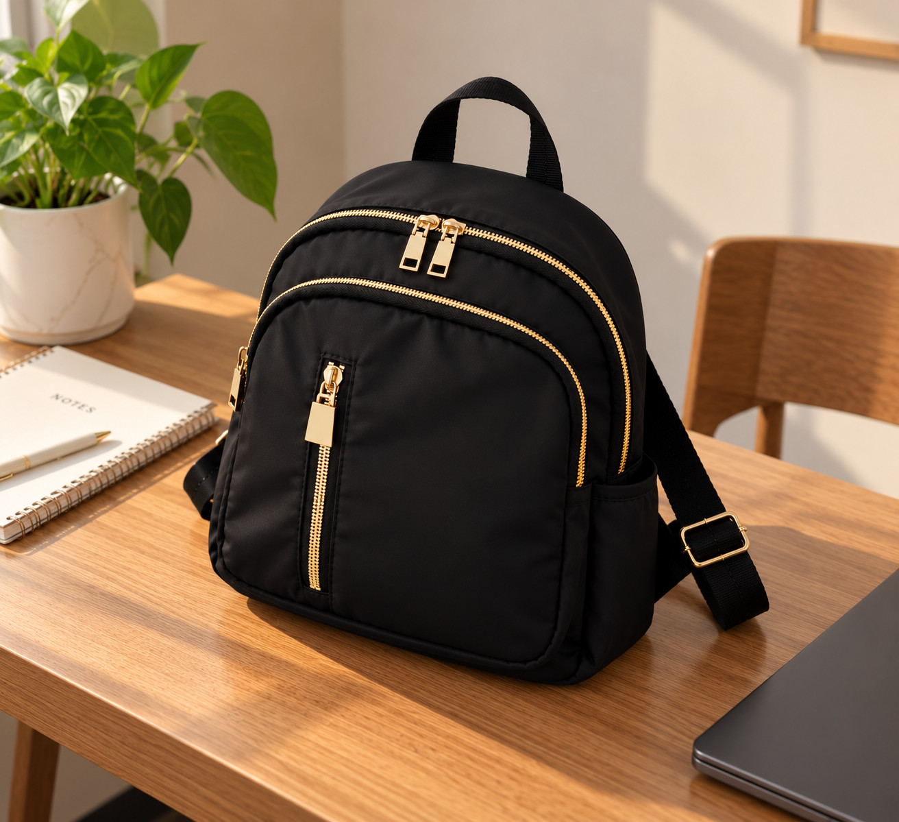 New Women's Fashion Nylon Mini Backpack Cute Travel Daypack Shoulder Bag - Image 9
